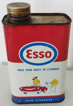 Esso Motoroel Standard "Upper Motor Lubricant" 1960 Einliter Blechdose (0133)